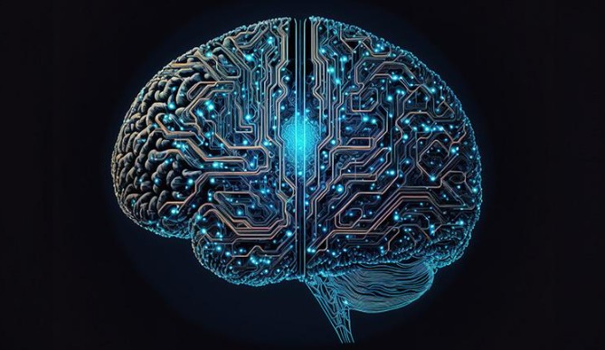 Image for AI system self-organises to develop features of brains of complex organisms
